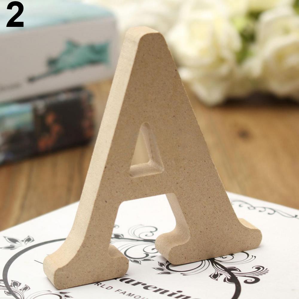 Kids Education Name - Letras de madera de A-Z independientes