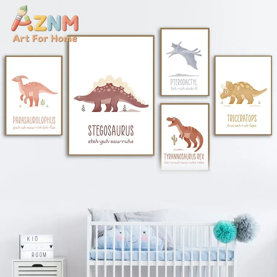 AZNM, cuadro decorativo de din - Kids Education Name reseña y precio