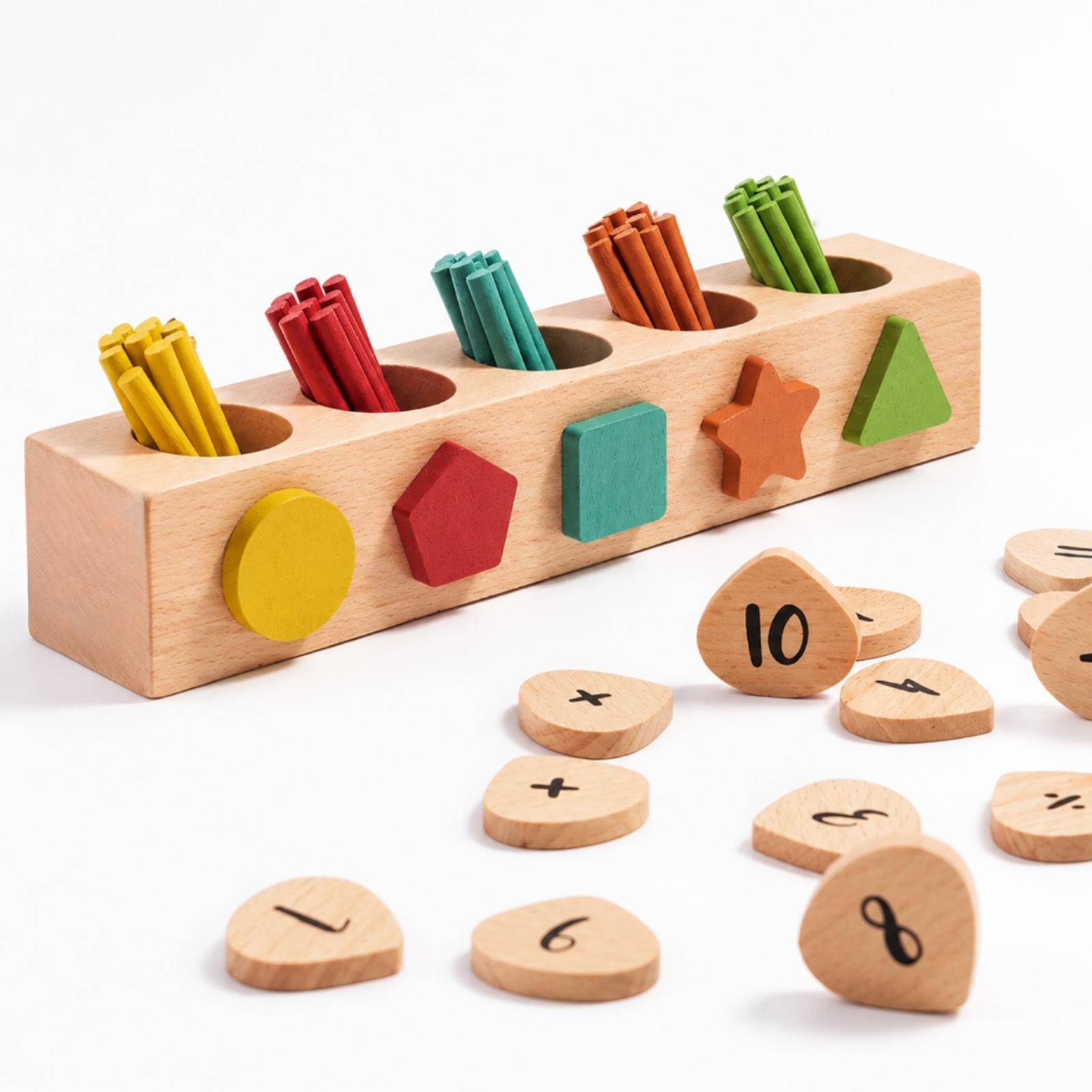 Juguete educativo de madera pa - Kids Education Number reseña y precio