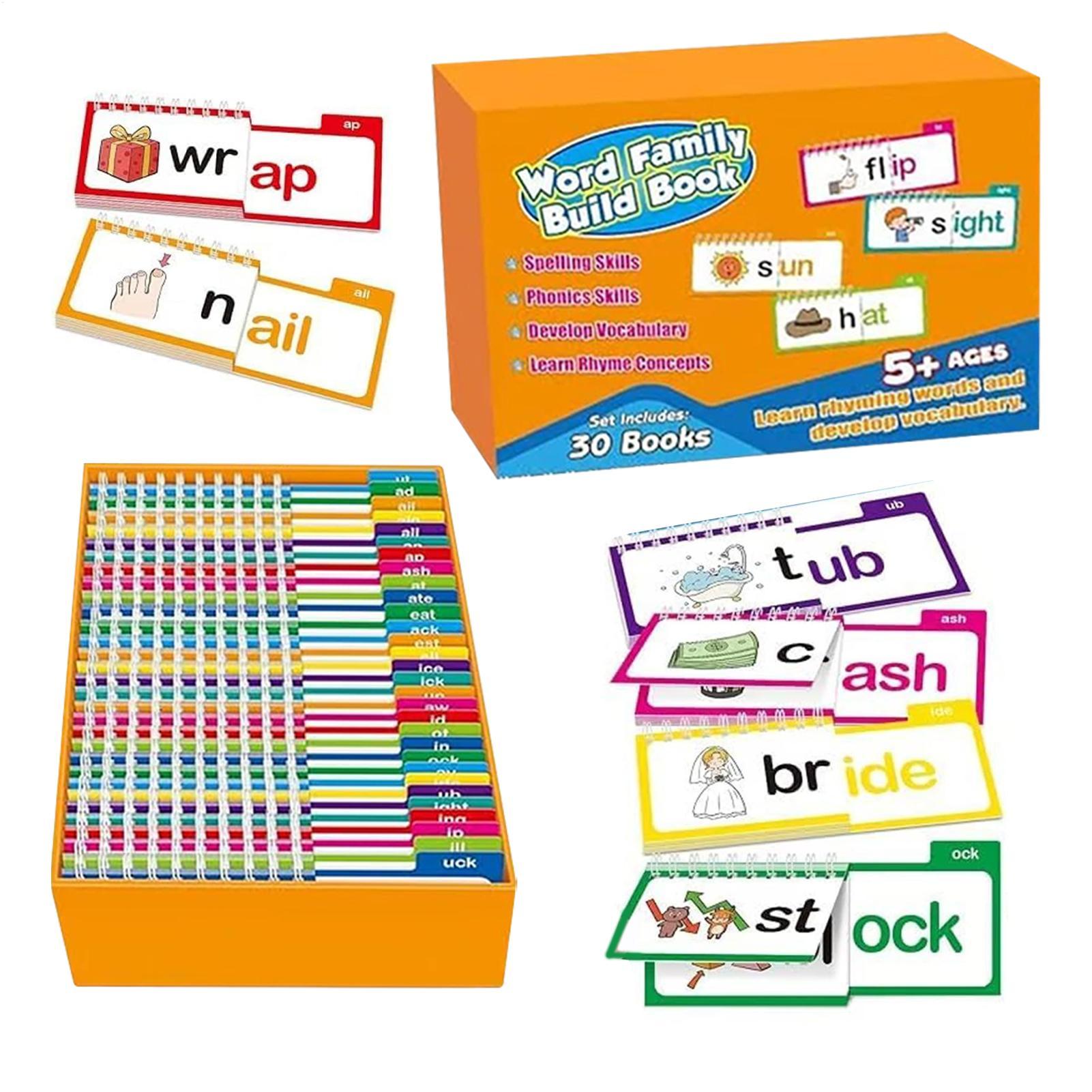 Tarjetas de lectura, 30 libros - Kids Education Rhymes reseña y precio