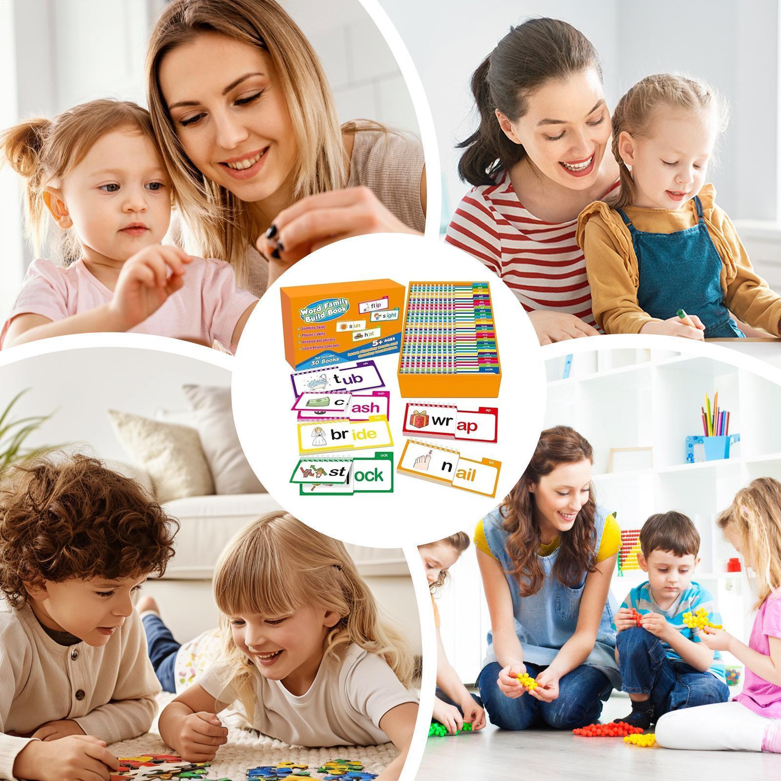 Tarjetas de lectura, 30 libros - Kids Education Rhymes reseña y precio