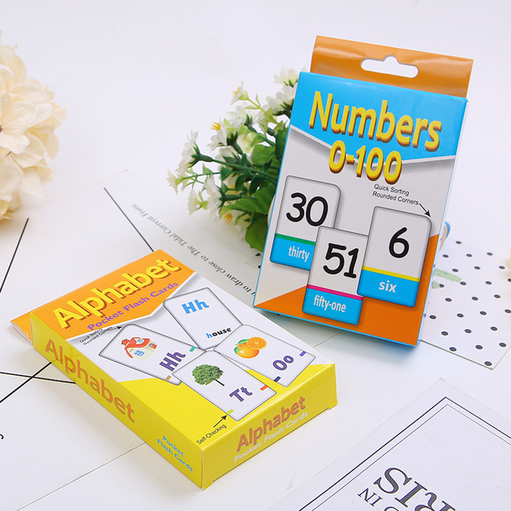 51 tarjetas con números + 52 t - Abc Kids Early Education reseña y precio